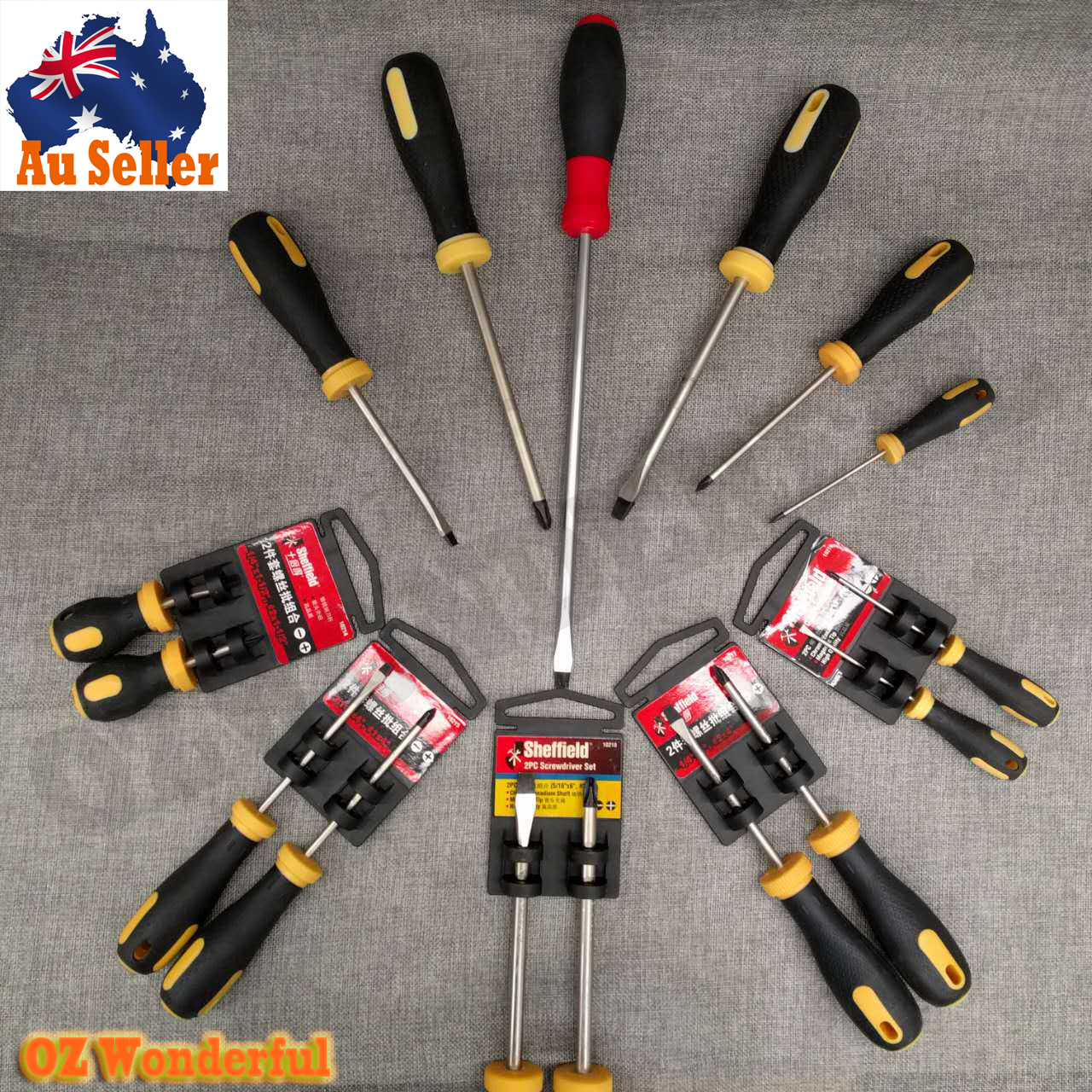 Expert Quality Screwdriver Star Head Screw Driver Chrome