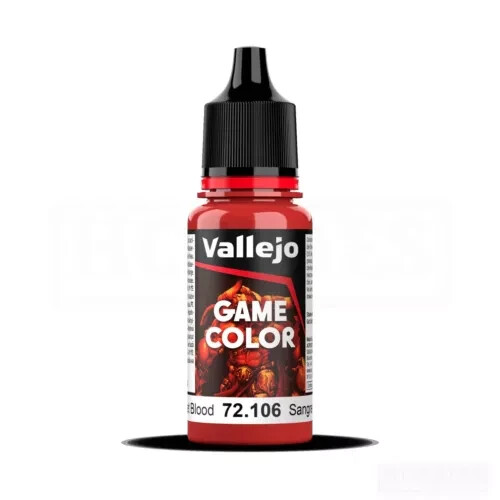 Scarlet Blood - Game Colour Range 18ml - AV Vallejo Paints
