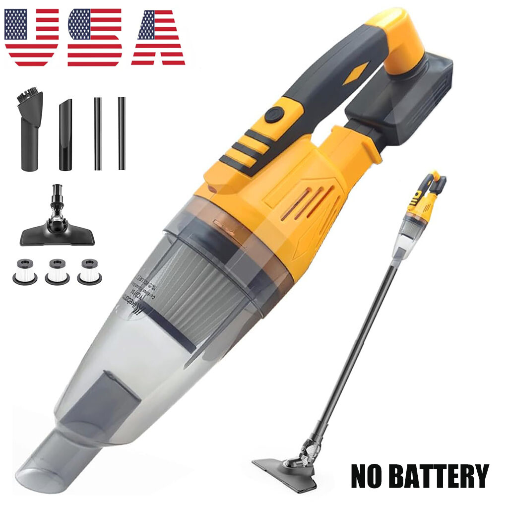 Cordless Vacuum Cleaner Handheld Stick Vacuum Cleaner For DEWALT 20VMAX Batterry