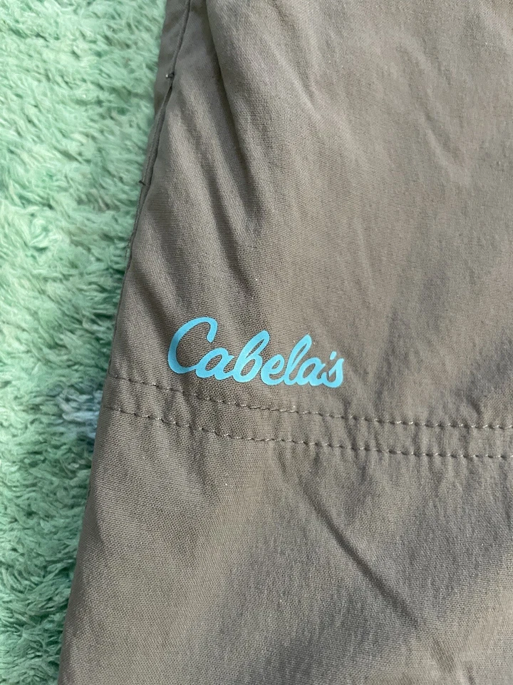 Novas calças de trilha femininas Cabela’s tamanho 16 - Imagem 3 de 4
