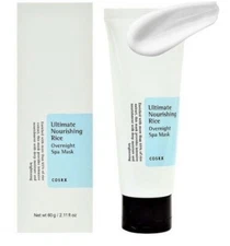 COSRX Ultimate Nourishing Rice Overnight Spa Mask - 60ml-Brightening & Hydration