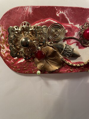 Vintage Handcrafted Custom-Made Belt Buckle by Johnny Polk signed #1405 (OL2) Vintage Handcrafted Custom Made Belt Buckle by Johnny Polk  main image 3