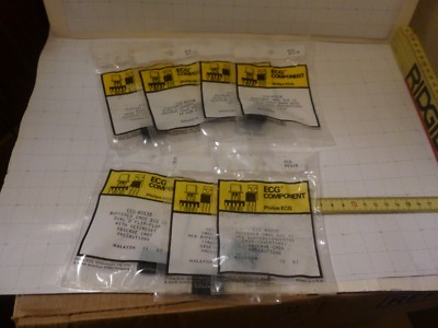 LOT OF ECG  COMPONENTS , ECG,  CMOS , 4093B ,4011b - 3X, 4049B . 4031B , 4050B