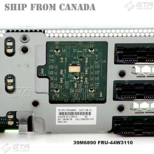 IBM System x3650 SAS Drive Backplane Board PN:39M6890 44W3110 - Picture 3 of 6