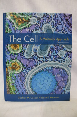 THE CELL: A Molecular Approach 7th Ed, Cooper & Hausman, 2016 Hardcover Textbook