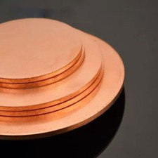 Metal Pure Copper Sheet Solid Copper Round Plate Round Disc Electrical Repairs