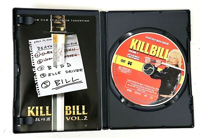 Kill Bill Vol. 2 DVD by Quentin Tarantino Uma Thurman Action