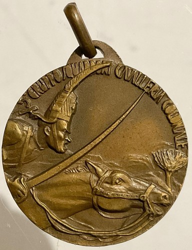 GRUPPO SQUADRONI 5° CAVALLERIA COLONIALE 1936-1937 MEDAGLIA CAMPAGNE D’AFRICA - Picture 2 of 6