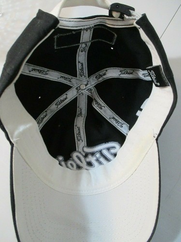 Sombrero ajustable Titleist FJ billete curvo negro - Imagen 8 de 9