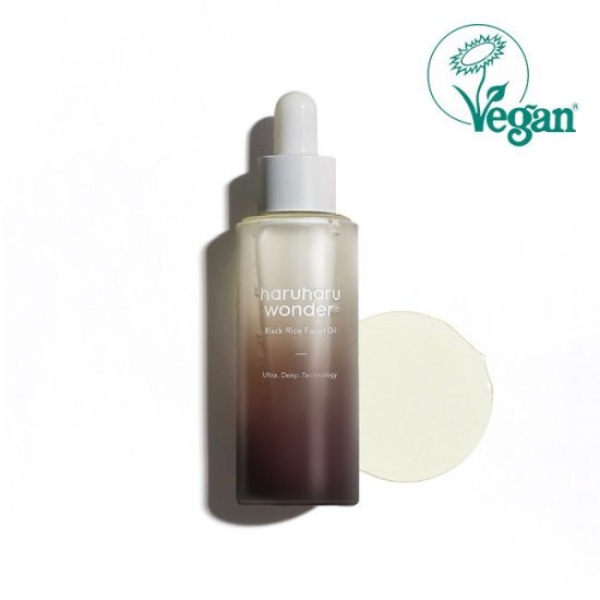 Масло для лица из черного риса HARUHARU WONDER 30 мл