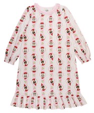 Girl's ELF ON THE SHELF Flannel Nightgown Size 4 NWT