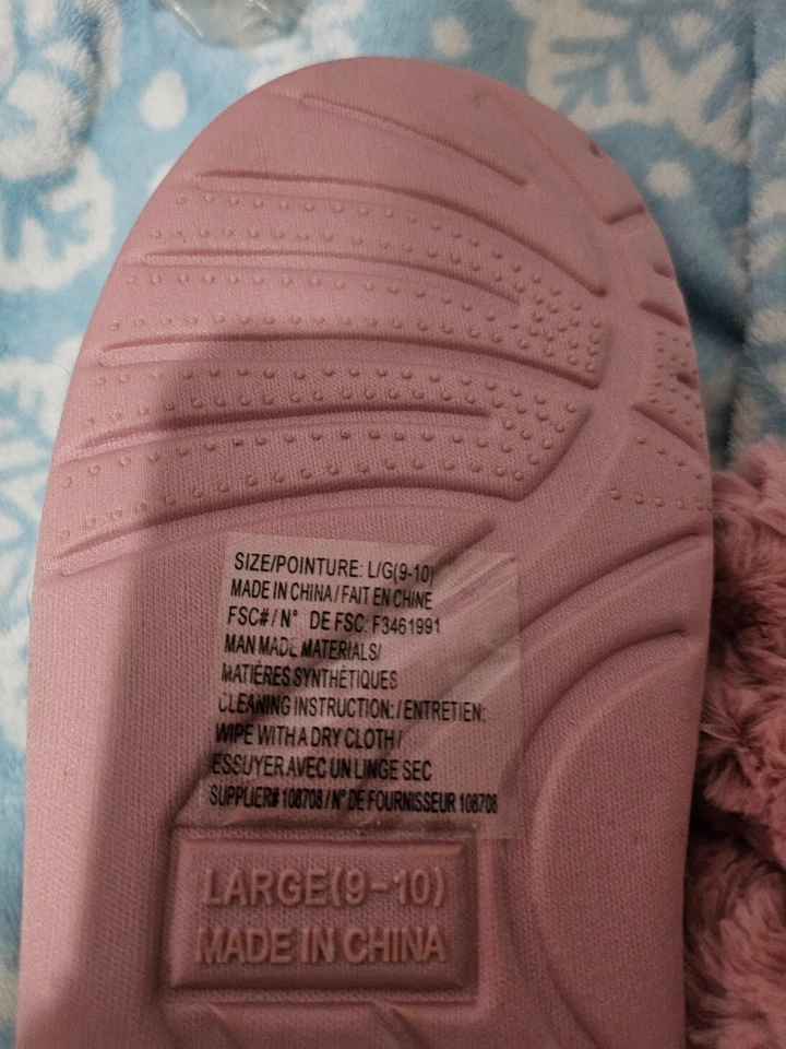 botines avon felpa rosa Foto 4 de 4