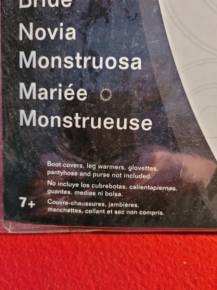 Disfraz de Halloween de novia monstruo para niñas talla 7-8 Foto 4 de 4