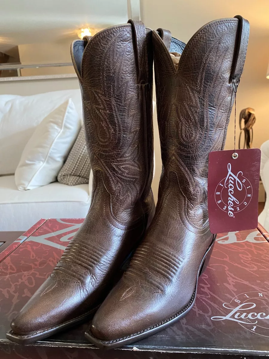 Lucchese snip toe sale