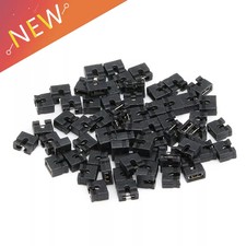 100PCS 2.0mm Pitch Header Shorting Cap Jumper Black PCB Shunt