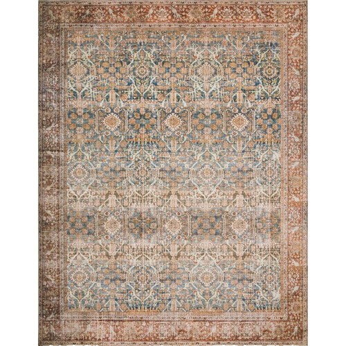 billie oriental tobacco rust area rug Loloi Amber Lewis Billie Collection Tobacco Rust 2'3