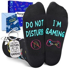 Gamer Gifts Teen Boys Men - Funny Gamer Socks For Teen Boys Gaming Gamer Gift...