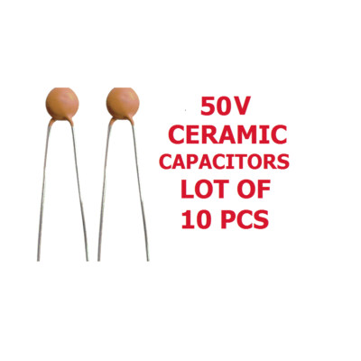 10er-Pack 50 V Keramik Scheibenkondensatoren Multi-Choice elektronische Komponenten