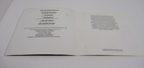 Iron Butterfly In-A-Gadda-Da-Vida Atco Compact Disc with Insert NO Case - Imagen 8 de 10