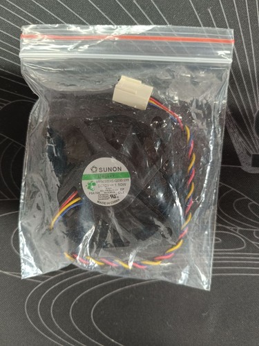 DJHAQDM Ventola Di Raffreddamento Compatibile Per SUNON MF50101V1-Q030-S99 – 12V 1.50W, 5cm 5010, 4 Fili, Connettore PWM