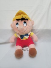 1985 Plush Pinocchio - 9 inches Stuffed Toy Plush