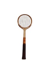 Tennis Racquet SPALDING FIBRE WELDED THROAT Pancho Gonzales Racket L Appox 27"