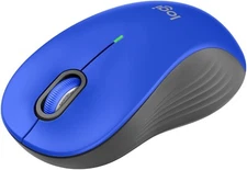 Logitech Signature M550 L Wireless Mouse Large Sized Hand PC, MAC, Laptop - Blue