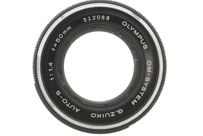 EXC+5 w/ Strap] Olympus OM-1 SLR Film Camera + G.Zuiko Auto-S 50mm