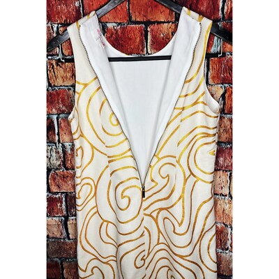 julie brown shift dress CULT GAIA Natalia Metallic Maxi Dress (L) – elleandava main image 1