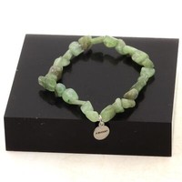 Armband Perlen Apatit GrüN Aus Madagaskar Made In Frankreich GrößE Personn