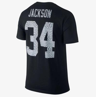 Nike Power NFL Raiders Bo Jackson #34 T-Shirt Men's Medium Large