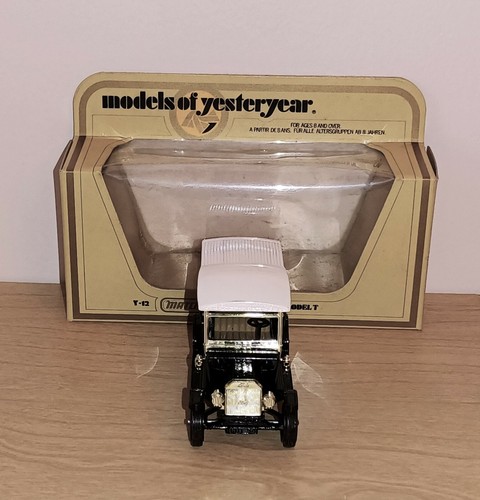 Matchbox MODELS OF YESTERYEAR Y12-3.M1 1912 FORD MODEL T VAN "CAPTAIN MORGAN" - Picture 6 of 12