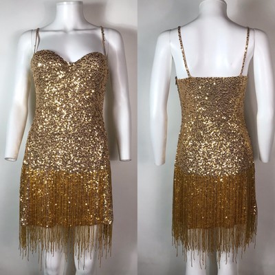Rare Vtg Roberto Cavalli for H\u0026M Gold 