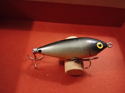 arkansas fishing lure manufacturers Vtg. Woods Manufacturing Company Spot Tail Arkansas Fishing Lure 3.25 Inch