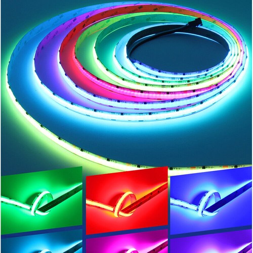 WS2811 RGBIC COB LED Strip Light FOB Pixel Addressable Full Dream Color Flexible - Picture 22 of 22