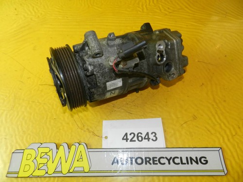 Klimakompressor    BMW E90 318i 3er 9156821-01  Baujahr 2007      Nr.42643
