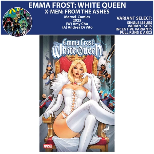 Emma Frost: White Queen (2025) #1 Marvel Comics X-Men COVER SELECT