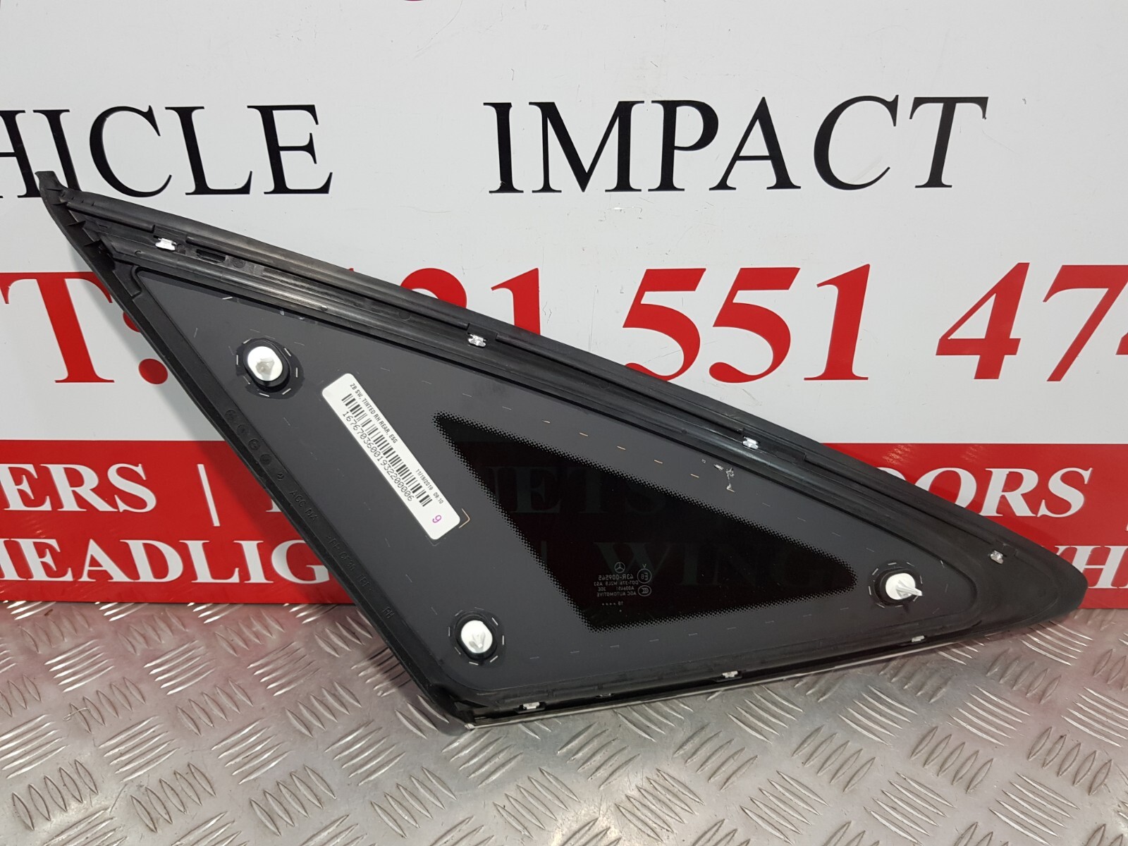NEW OEM MERCEDES GLE COUPE C167 REAR RIGHT QUARTER GLASS 2019-ON 