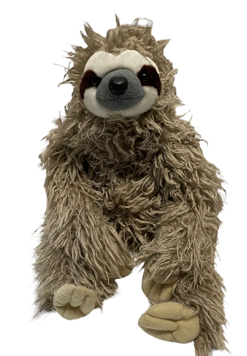 Wild Republic Sloth Cuddlekins Three Toed Sloth Stuffed Animal 12