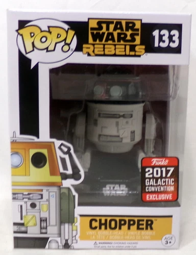 Funko Pop! Star Wars Rebels 133 Chopper 2017 Galactic Con Vinyl Figure