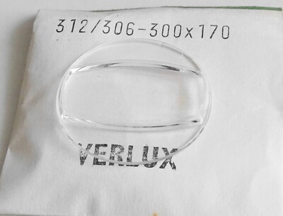 Verre De Montre Relief Verlux - Diamètre 31.2 Mm, Relief 29.5x24.7 Mm, Neuf Sans étiquette