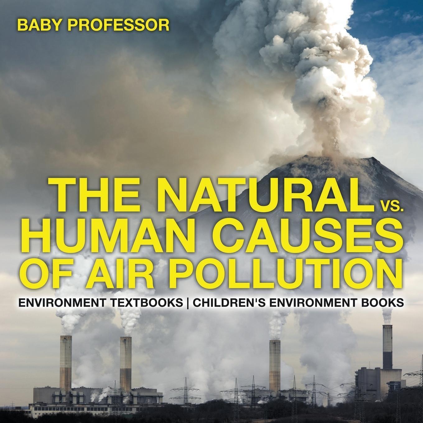 Thumbnail - The Natural Vs. Human Causes Of Air Pollution Baby Taschenbuch