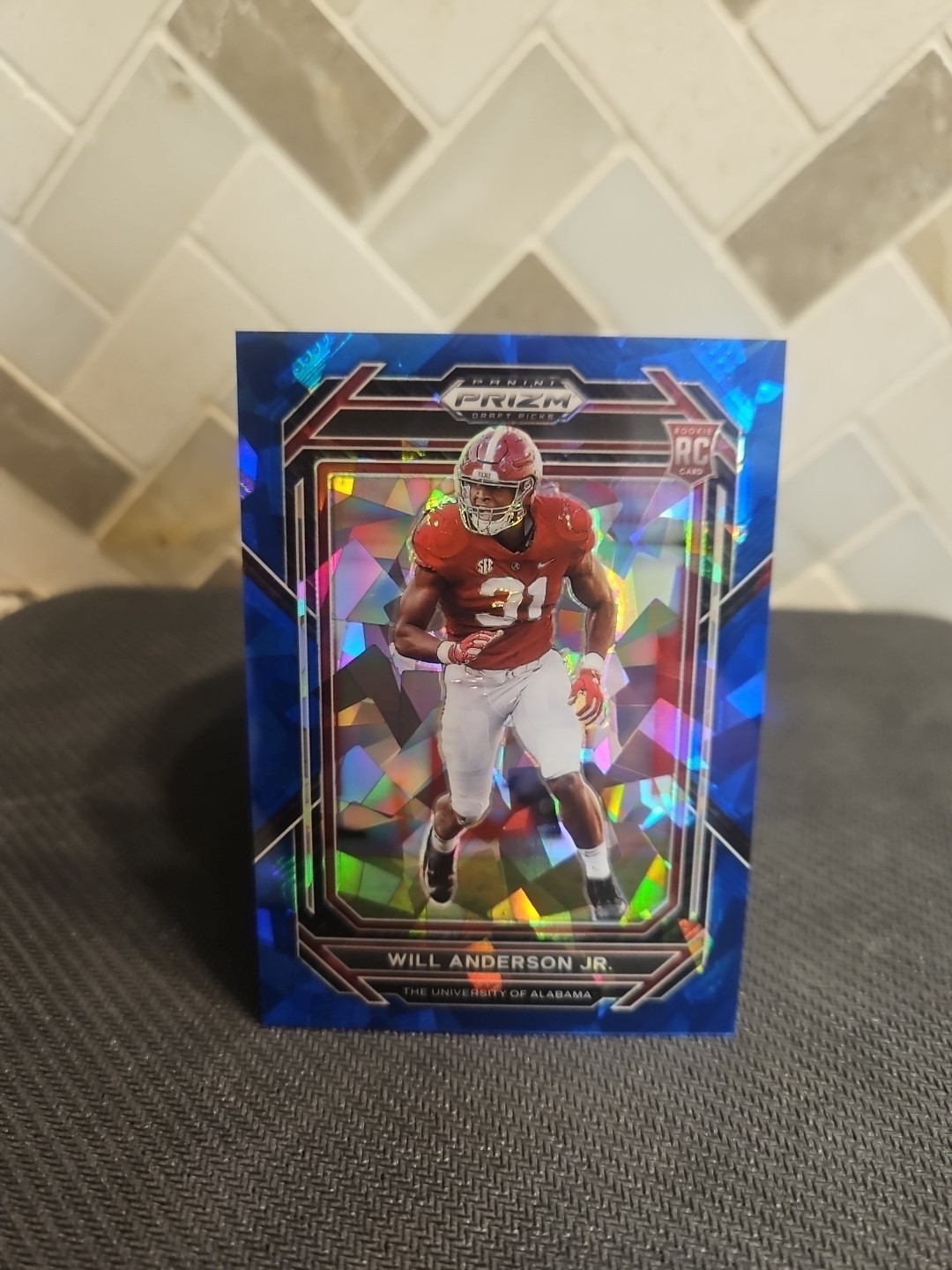 Will Anderson Jr 2023 Panini Prizm Draft ROOKIE #/99 BLUE ICE PRIZM SP RC #162