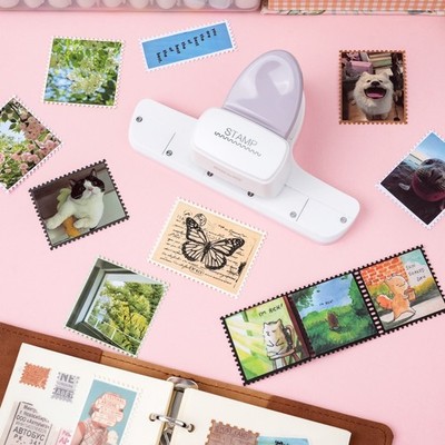 Potage Stamp Border Punch Film Strips Making Punches Decorative Edge Craft Punch
