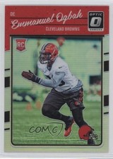 2016 Donruss Optic Rookies Holo Emmanuel Ogbah #115 7l6