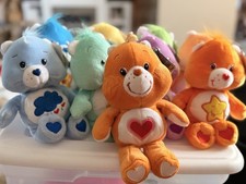 Lot of 9 Care Bears Plush from 2002-2003 with Tags