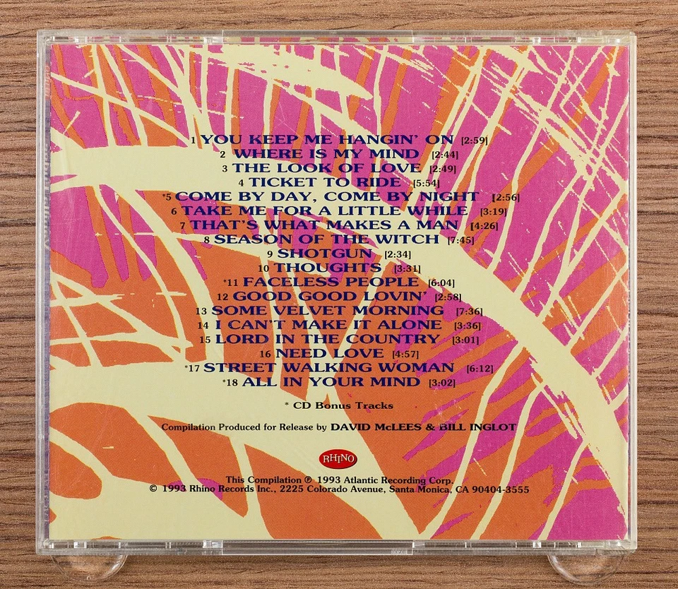 Vanilla Fudge - Psychedelic Sundae (The Best Of) CD (Japan 1993) AMCY-513 Foto 3 de 4