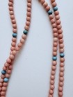Vintage Jay King DTR Coral Double Strand  16" Necklace with Sterling Clasp — photo 7