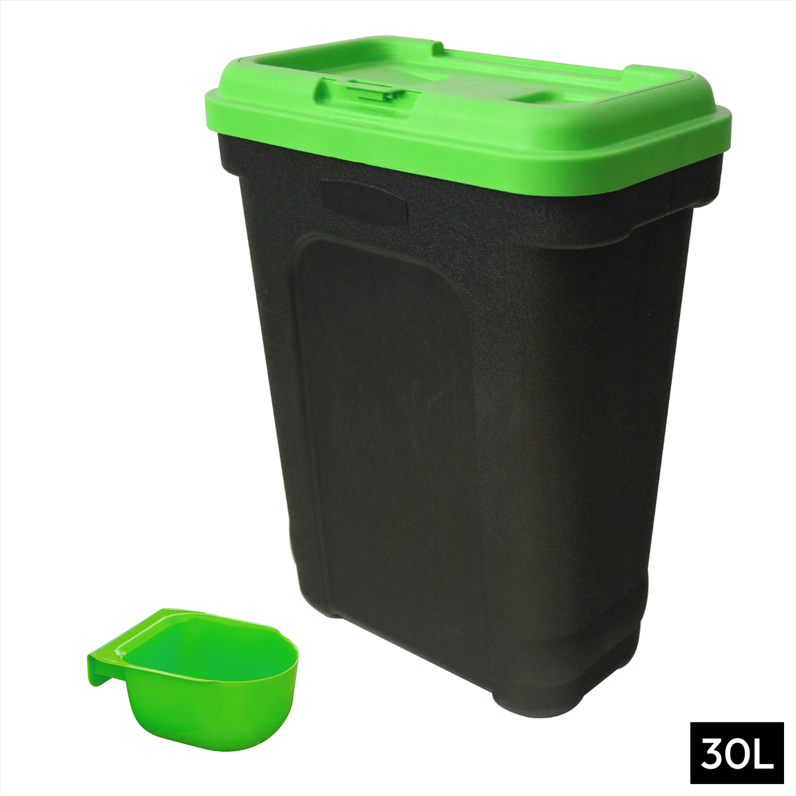 15KG 30L AIRTIGHT PET FOOD CONTAINER STORAGE BIN BOX CAT DOG BISCUIT DRY FEED