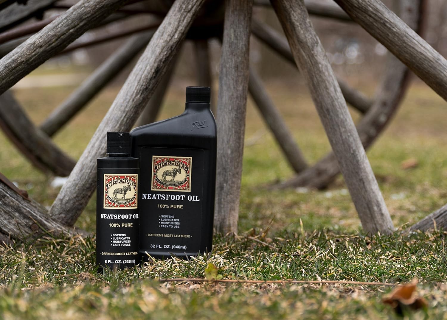 100% Pure Neatsfoot Oil - Leather Conditioner and Wood Finish